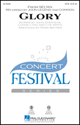 cover Glory SATB choral sheet music cover